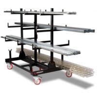 ARMORGARD - Rack Mobile PipeRack 2 Tonnes PR2 - 1000x1500x1560