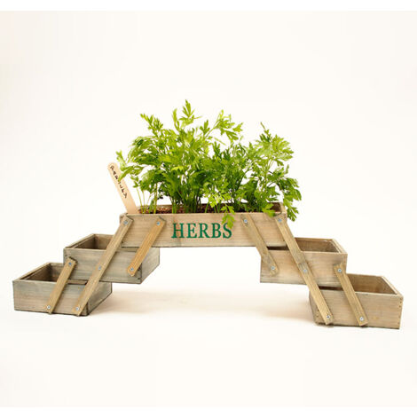Mini huerta modelo plegable