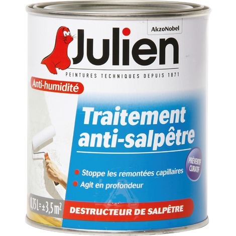 Traitement anti-salpêtre Julien - Boîte 750 ml