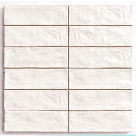 Série Positano Bianco 6,5x20 (carton de 0,50 m2)