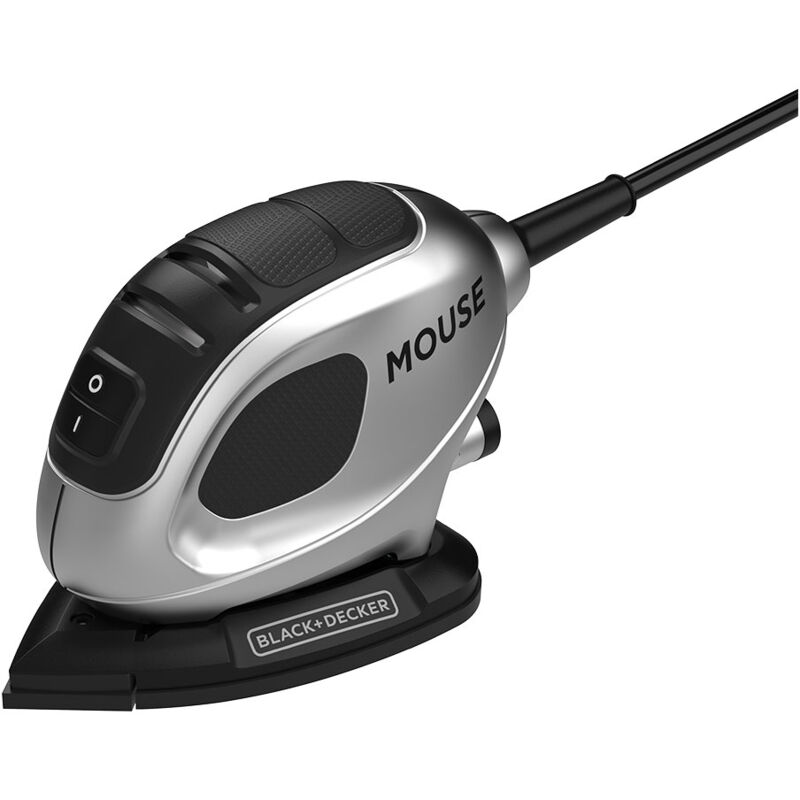 Lijadora Mouse® de 120W + 10 Accesorios + Caja de Herramientas  Ka2000Ka10-Qs Black+Decker