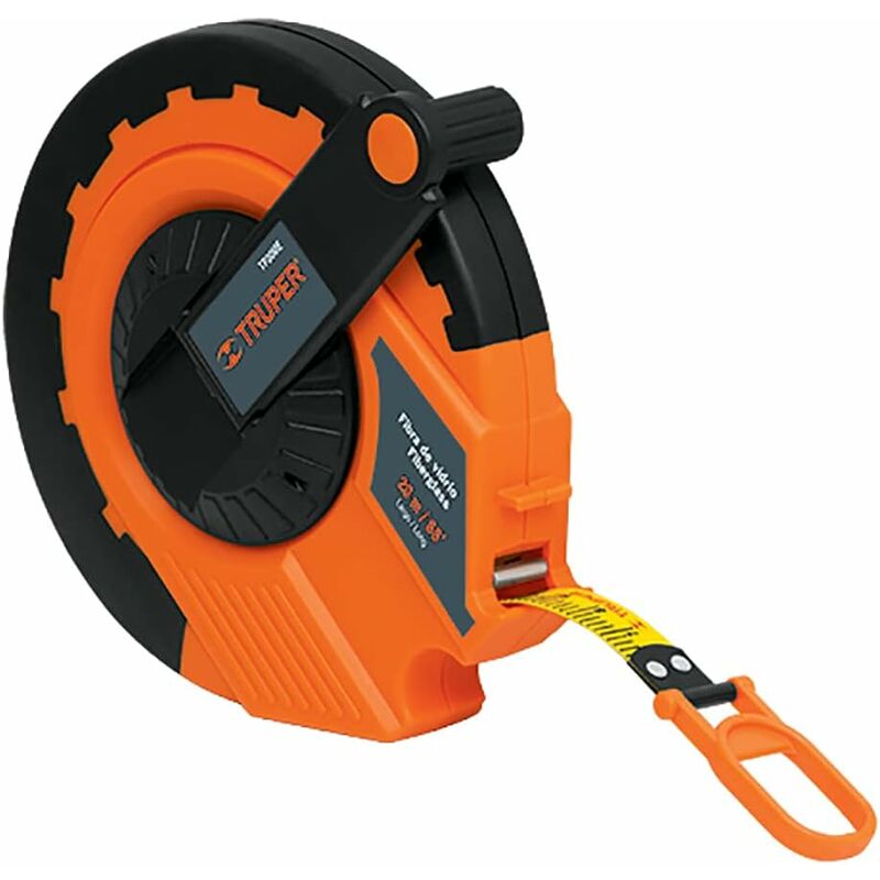 Truper Cinta métrica fibra de vidrio 20 Mt