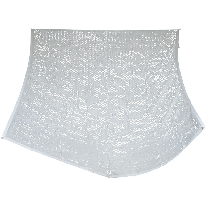 Toldo de ocultación blanco 3 x 3 m