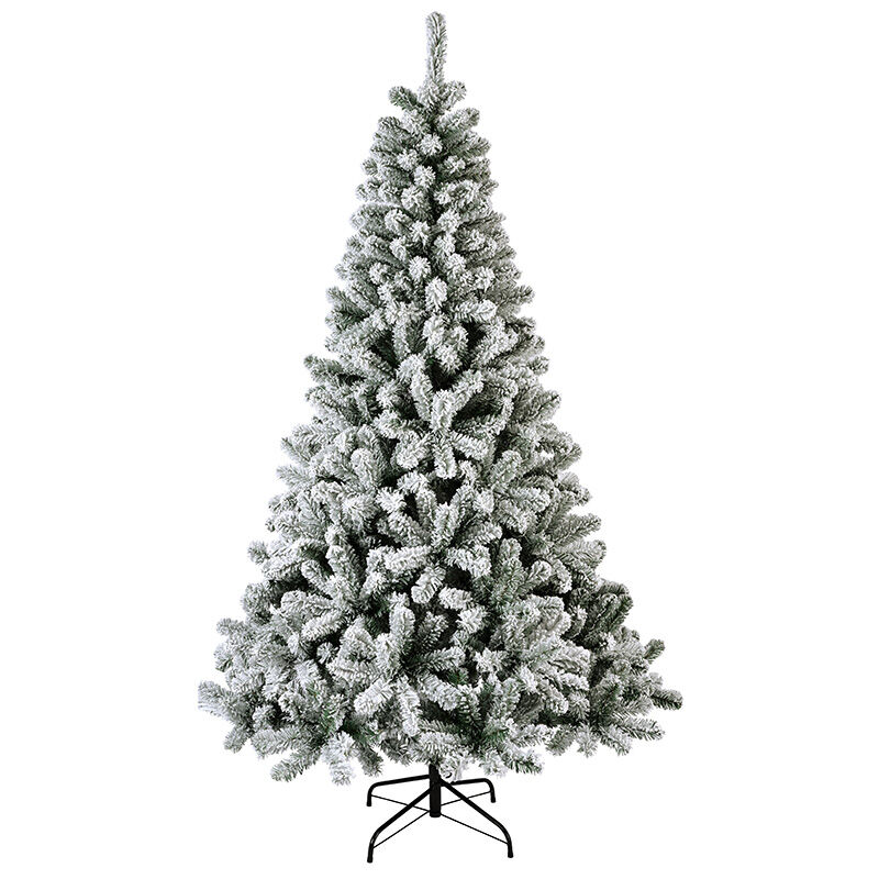 Arbol de navidad monarca nevado ø126x210cm.