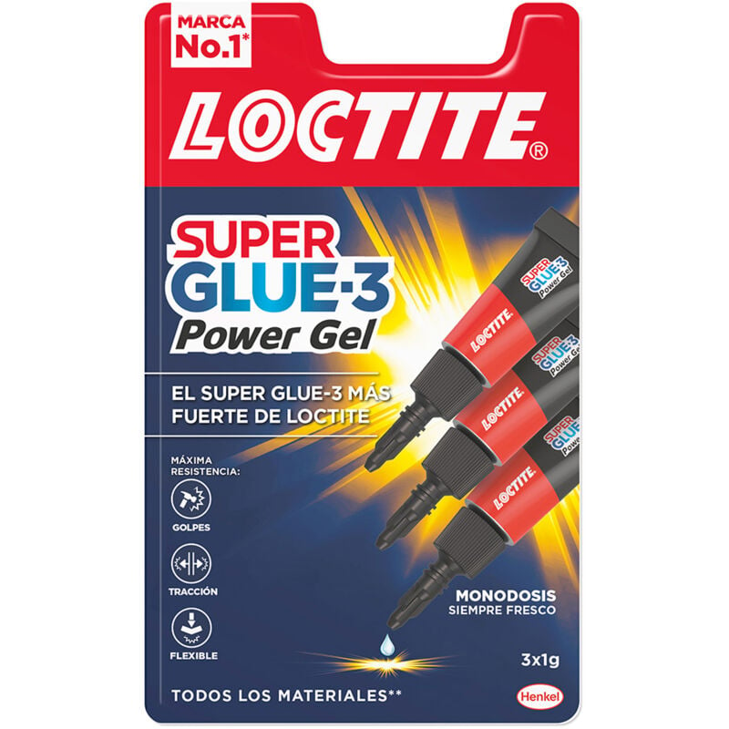 Loctite Super Glue-3 Power Flex (3 gramos)