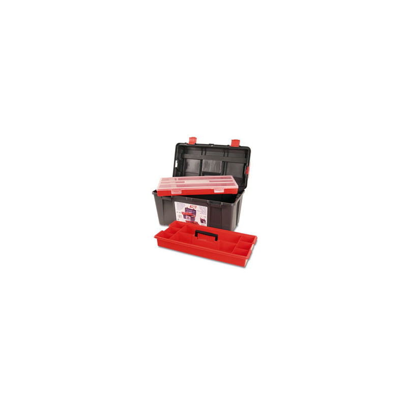 Caja herramientas con bandeja+estuche 133008-33 Tayg 480X258X255MM