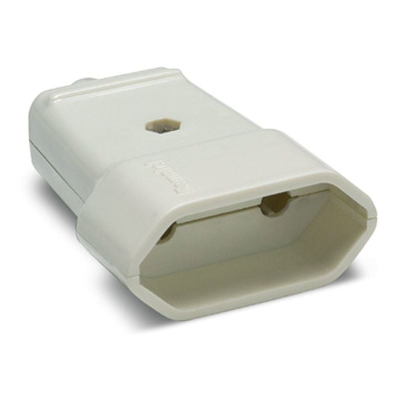 Base enchufe Famatel 2002 S/TT Blanco 10A-250V