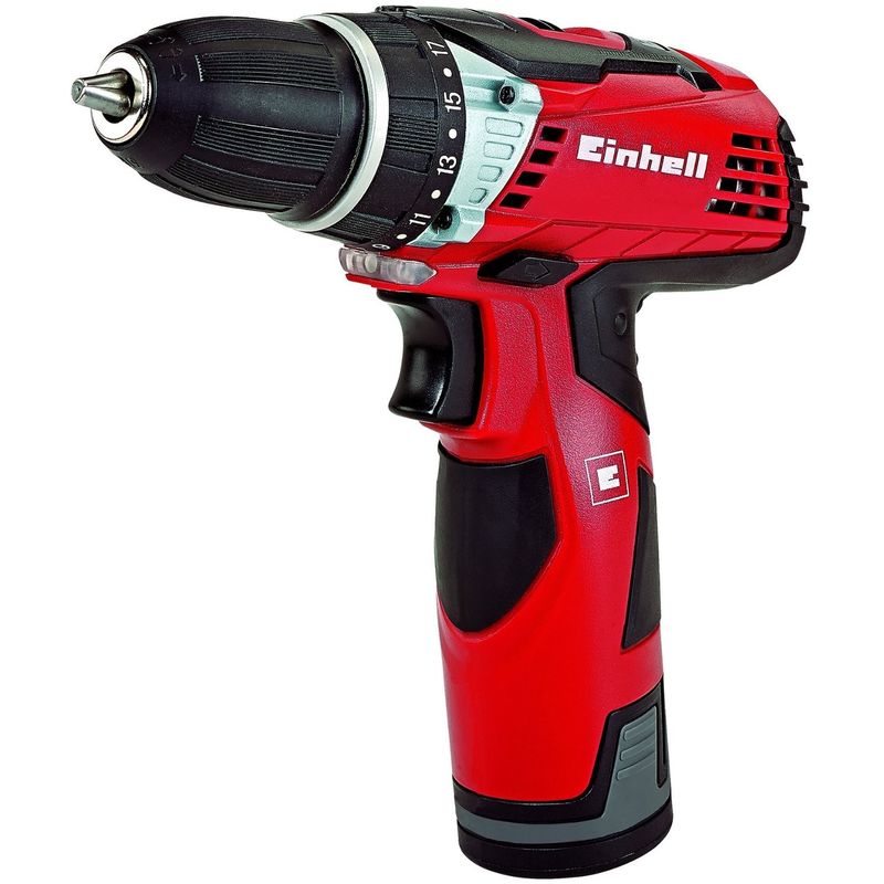 Einhell Taladro sin cable TE-CD 12 Li 1 batería, cargador 1 h