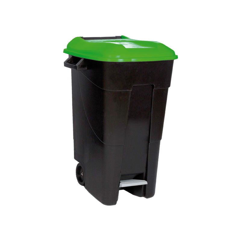 CONTENEDOR NEGRO PEDAL 423031 120L T/VER - 452864