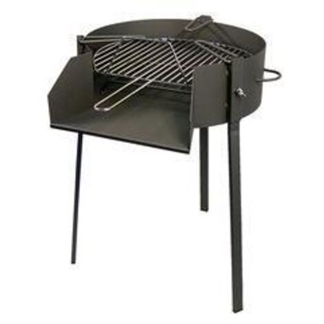Barbacoa Redonda con Soporte para Paella Ø50cm Imex El Zorro (1/5)