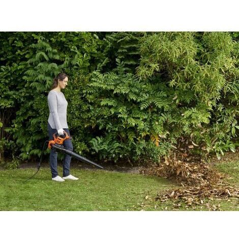 Aspirador/soplador y triturador mochila 3000w black+decker
