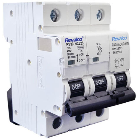 Iga 2p 25a c 10ka - proteccion contra sobretensiones permanente segun normativa en-50550