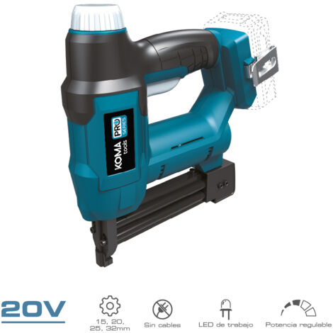 Grapadora clavadora 20 v (sin bateria ni cargador) (1/5)