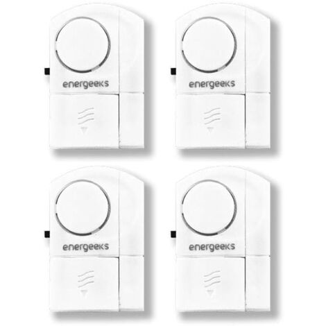 Energeeks Pack 4 alarmas puertas/ventana