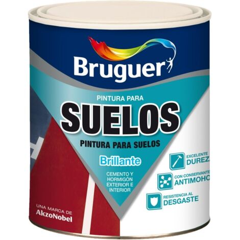 Bruguer Pintura para suelos Terrena brillante Beige 750 Ml