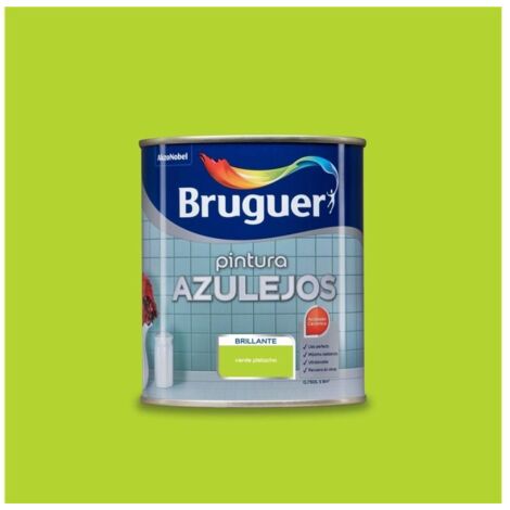 Bruguer Esmalte para azulejos cocinas y baños Verde pistacho 750 Ml