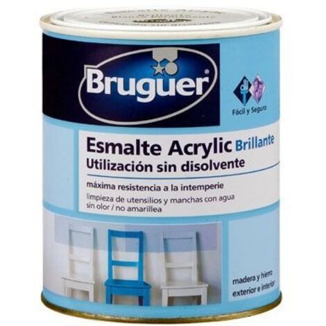 Bruguer Esmalte acrylic multisuperficie brillante Marfil 750 Ml (1/5)