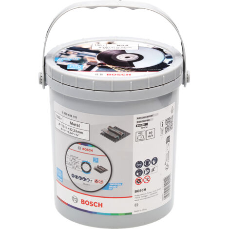 Bosch Disco abrasivo corte metal (Cubo 100 UD)
