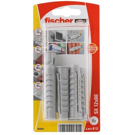 Fischer Blister 6 Tacos SX 12X60