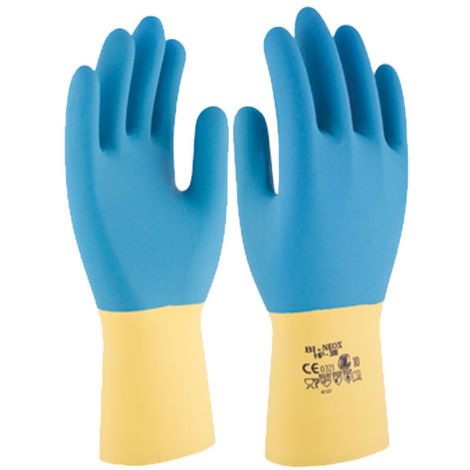 Guante latex natural Bi-neox 3L HP300 T09