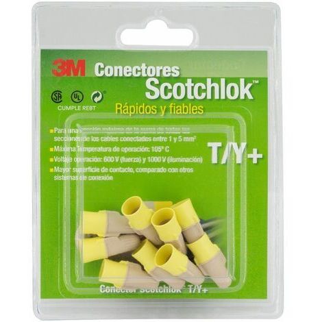 Conector 3M Scotchlok Blisty T/Y+ Blister 9 piezas (1/5)