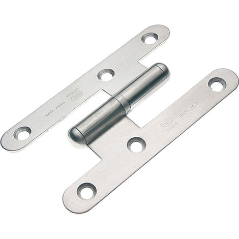 Pernio 405-100 Izquierda acero inox 18/8 4919 Amig