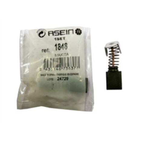 Escobilla Herramienta Electrica Pvc Makita 1848J Asein 2 Pz