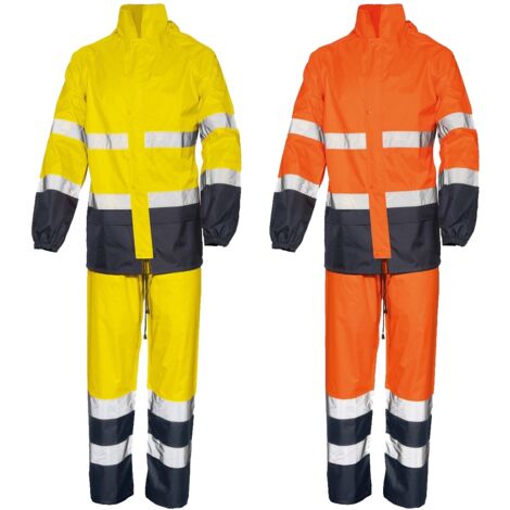 Traje impermeable de alta visibilidad Industrial Starter Glare 01800 - L - Amarillo (1/3)