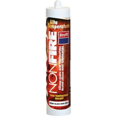 Silicona Neutra Altas Temperaturas 300 Ml Neg 60-310º Nonfire Krafft