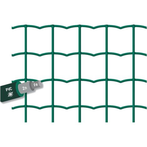 Frigerio Malla Galvanizada PVC Forteplast 25 x 1.0 m