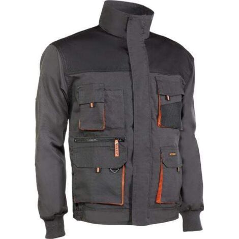 CAZADORA TOP RANGE 960 T-S NEGRO/NARANJA - 597432 (1/5)