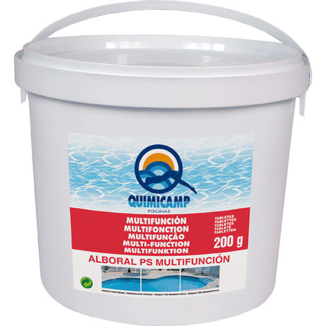 Cloro antialgas Alboral Quimicamp tabletas 200 Gr 5 Kg