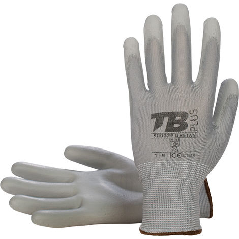 GUANTE NYLON POLIU.500G2P URETAN T-10 - 729184