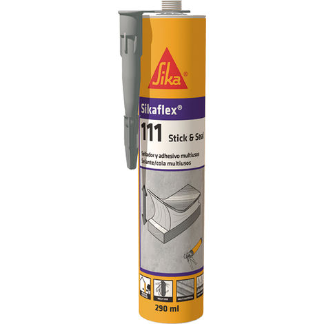 SIKAFLEX 111 STICK&SEAL 290ML NEGRO - 662770