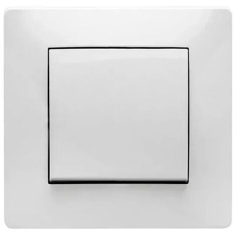 Pulsador Famatel 9110 empotrado blanco 10A 250V