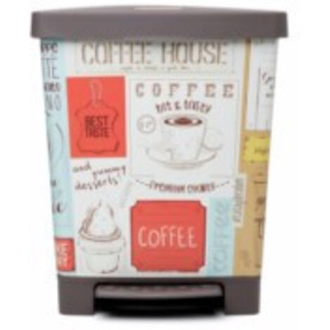 CUBO PEDAL DECORADO CUBIK DECO VINTAGE 23 L - 1020503