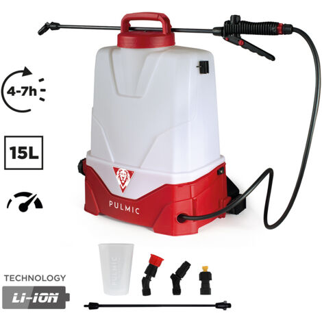 Pulverizador espalda electrico Pulmic Pegasus 15l KAMIKAZE