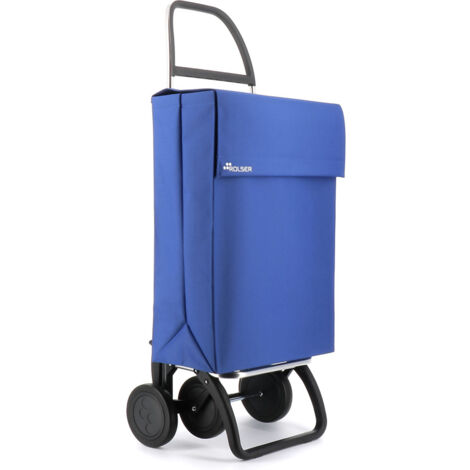 Carro de la compra jean ln 4 ruedas azul (1/4)