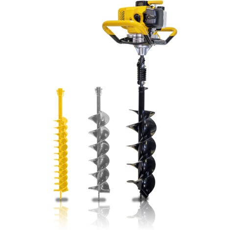 Ahoyadora a gasolina con motor de 2 tiempos drill 932sg-v20