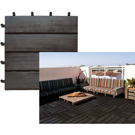 Loseta Terranite Polipropileno Nortene 40X40 Marrón