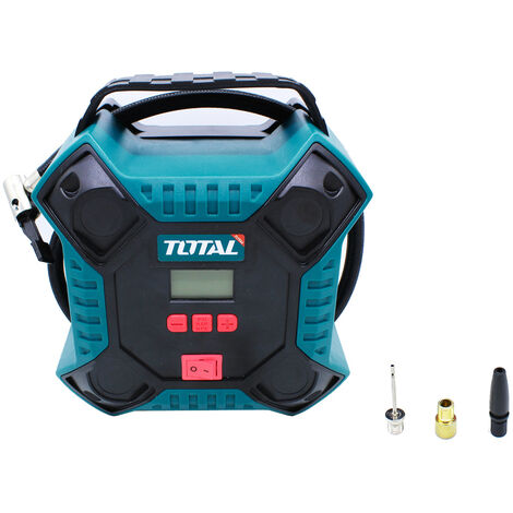 Total Tools Compresor aire enchufe mechero coche 12V 160PSI TTAC1601
