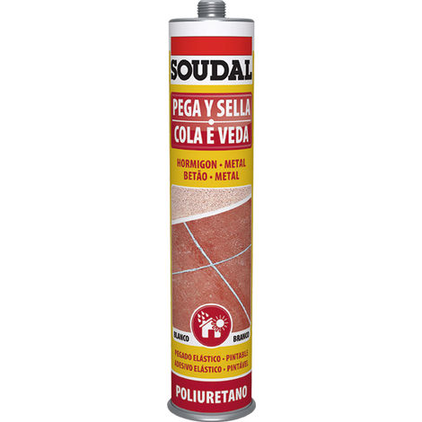 Masilla poliuretano Soudal 300ML-117567 Marrón