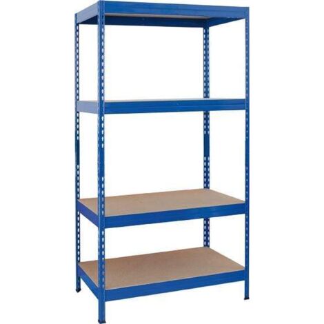 Kit 4 Estantes Ar Shelving Stabil Azul176x80x40cm176x80x40cm Azul