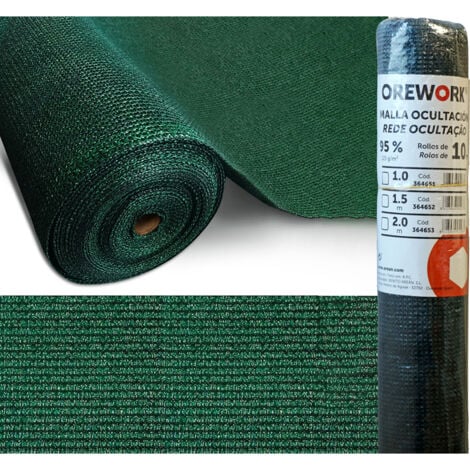 Malla ocultación 95% 2x10 Mt Orework