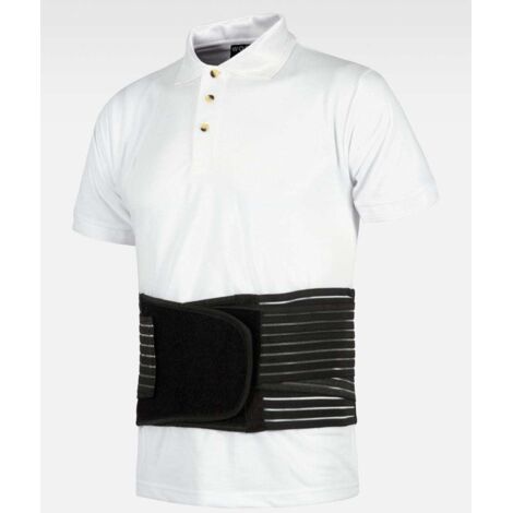 WorkTeam WFA301 — Faja Lumbar con Tensores Elásticos 60% PES 20% Nylon 20% Látex S–XXL XLXL