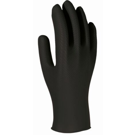3L Guante desechable nitrilo Unigrip BK T-S (Caja 50 Unidades)