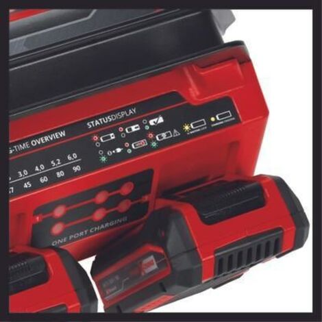 Einhell Cargador baterías Power-x-Qatrocharger 4A 4512102