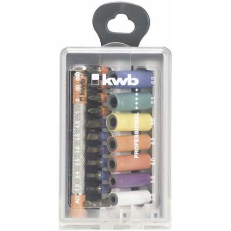 Kit puntas precisión 20 piezas Kwb (1/4)