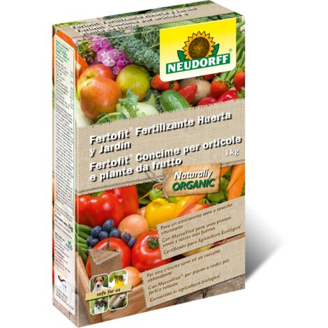 Neudorff Fertofit Fertilizante huerta y jardín 1 Kg