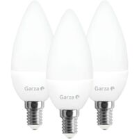 Garza Bombilla Led esférica Caja 3 unidades E14/4,2W Luz cálida